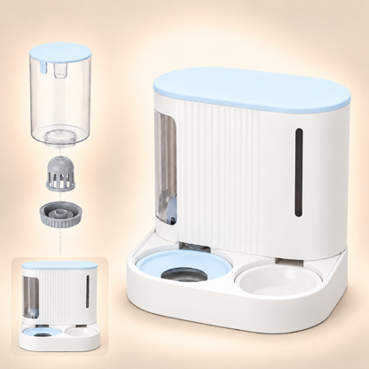 PetLune Duo™ Feeder & Water Station